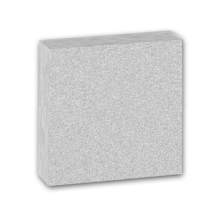 CARUSO-ISO-BOND 100mm WLG 035 Basstrap, Absorber fleece plate 600x600x100mm, grey melange