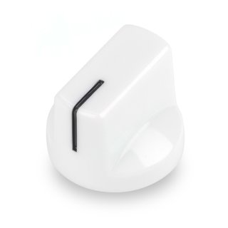 Knob Rob White 19mm