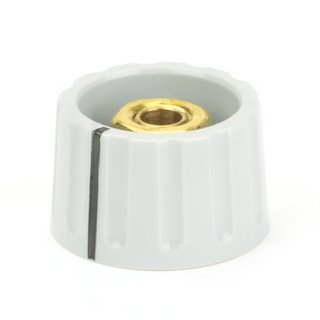 Elma Classic Collet Knob 28mm gray, glossy, indicator line