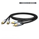 HICON Cinch-Cabke RCA Phonocable Pair, Ambience Series
