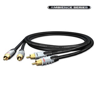 HICON Cinchkabel Paar RCA-Cinch, Phonokabel Ambience Series 0,75