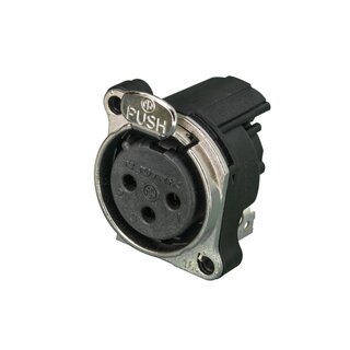 Neutrik NC3FBH1 XLR Chassis Connector