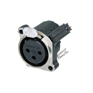 Neutrik NC3FBV2-SW XLR Chassis Connector