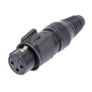 Neutrik NC3FX-HD-B XLR Cable Connector