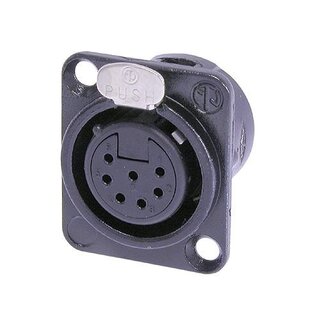 Neutrik NC7FD-L-B-1 XLR Chassis Connector