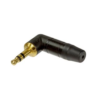 Neutrik NTP3RC-B Plug 3.5 mm Right-Angle Stereo Plug