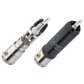 WBT RCA Cinch Stecker WBT-0152 Silber