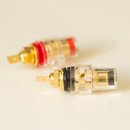 Gold plated High-End Banana plug Set jack with terminal...