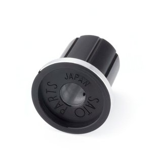 Aluminum Knob K-50-KC-2 Black